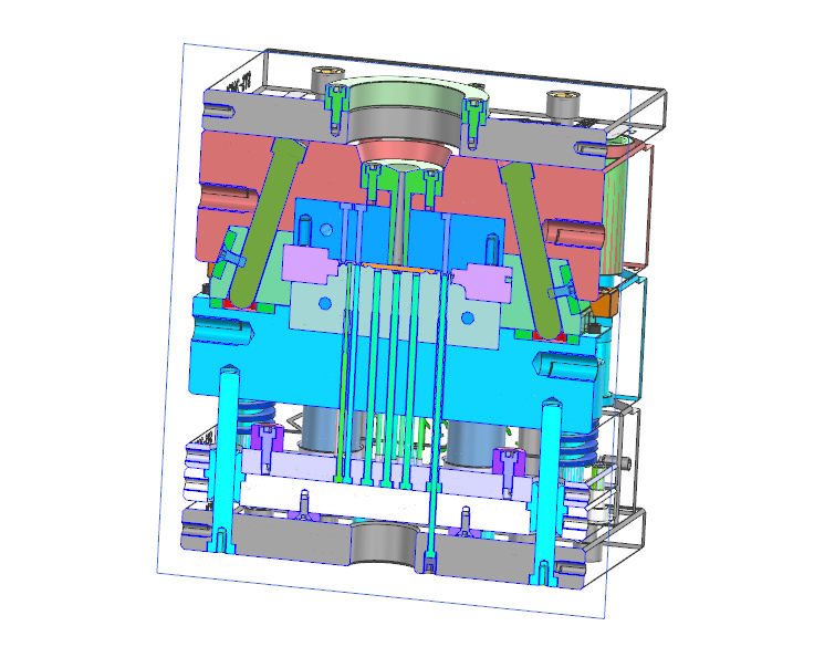 注塑模具設計中模架和內模模仁的選取技巧